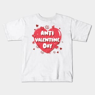 Anti Valentine Day Kids T-Shirt